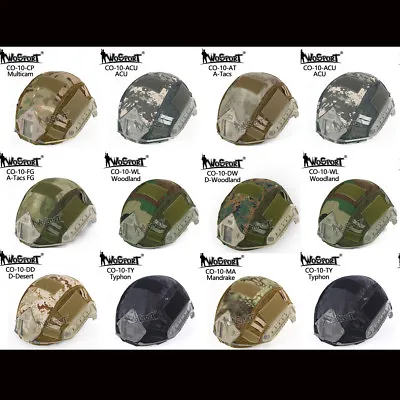 Tactical Hunting Fast Helmet Cover Camo Cover Skin For FAST MH/PJ Helmet • £7.91