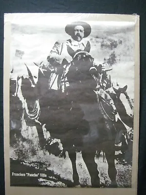 Pancho Villa Viva La Raza Poster Bar Garage Man Cave Mexican Cng1716 • $74.98