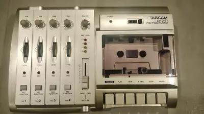 TASCAM MF-P01 4-Track Multi Recorder Cassette Tape Japan Very Good Working • $169.98