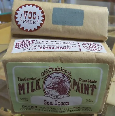 Milk Paint Sea Green 1 Pint The Old-Fashioned Milk Paint Company • $15.25