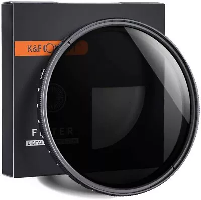 67mm ND Variable Fader Neutral Density Adjustable Filter ND2-400 For Camera Lens • $24.99