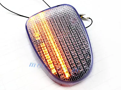 Integrated LED Rear/Tail Light For Road Star Royal Star Vstar 1100 Classic Clear • $46.13