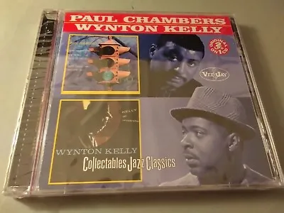 PAUL CHAMBERS + WYNTON KELLY  GO + AT MIDNIGHT 2 LPS ON 1 CD Vee Jay • $7