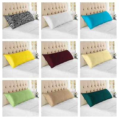 One Body PillowCase Ultra Soft 100% Egyptian Cotton Pillowcase Body Pillow Cover • $11.39
