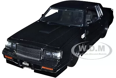 1987 Buick Grand National Black  Blackbird  1/24 Diecast Model Car By Jada 34199 • $20.99