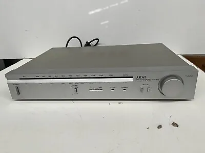 Vintage AKAI AM FM Stereo Tuner Model AT-K11 Made In Japan • $70