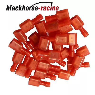 50Pcs Male Quick Wire Connector Red 22-18 Gauge T-Tap New • $5.68