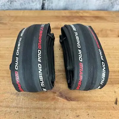 Pair Vittoria Rubino Pro Graphene 2.0 700c X 25mm Clincher Tires • $62.95