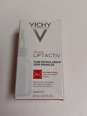 Vichy Liftactiv Pure Retinol Serum Deep Wrinkles .2% Pure Retinol 1.01 Fl Oz2025 • $17.99