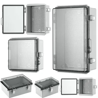 Plastic Electrical Enclosure Box IP67 Waterproof Wall Mounting Junction Boxes • $54.99