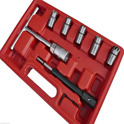 Mercedes Seat Cutter Set For Diesel Injector Car Injector Re-Face Tool 7pc UK • $47.83