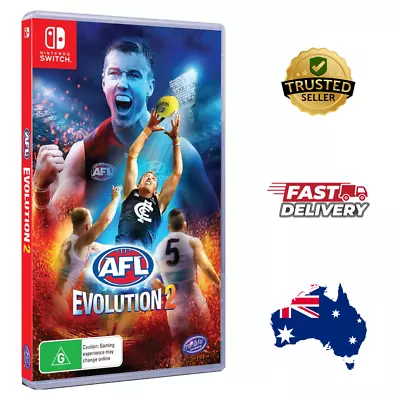 AFL EVOLUTION 2 - Nintendo Switch Game - FREE SHIPPING! • $93.99