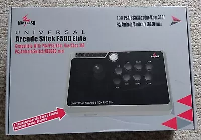 Mayflash F500 Elite Arcade Stick Sanwa Version.  • $120