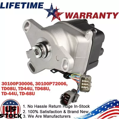 Distributor Ignition For Acura Integra GSR 1992 1993 1995 B16A OBD1 B16A2 TD44U • $79.31