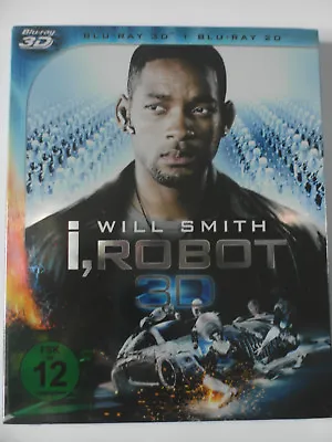 I Robot 3D - Roboter Krimi - Will Smith - Detektiv Und Jagt Maschinen Proyas • £39
