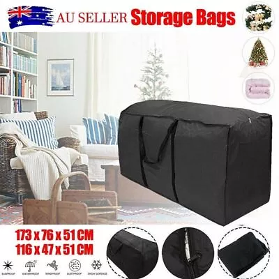 Waterproof Extra Large Storage Bags Outdoor Christmas Xmas Tree Cushion Bags AU • $19.39