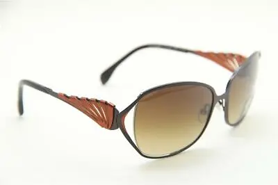 New Morel 7001k Mo011 Brown Orange Authentic Sunglasses  57-16 • $141.51