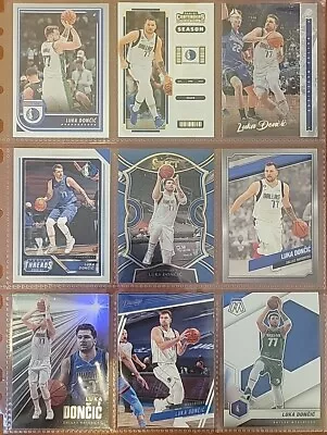 9 Luka Doncic Panini NBA Card Lot 2020-23 Select Chronicles Dallas Mavericks! • $4.50