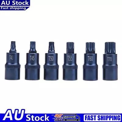 1/2 Inch Torx Screwdriver Bit Practical Torx Socket Adapter For Ratchet Wrenches • $9.57
