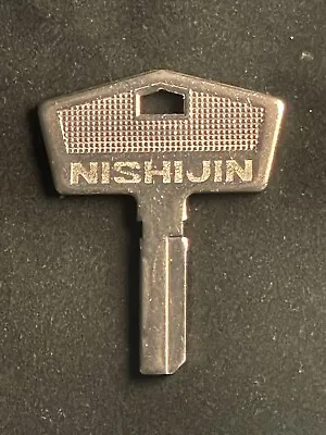 Nishijin Pachinko Maschine Door Key 001 Pachislot Tools Genuine Japan Retro • $50