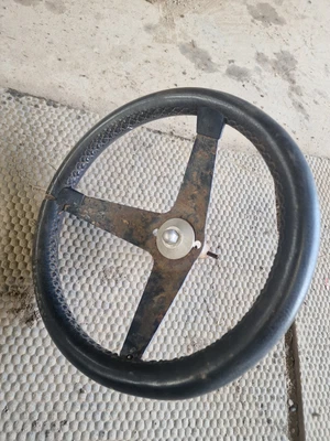 £12.50 • Buy Ride On Lawn Mower Steering Wheel Go Cart Project Buggie Buggy Kart