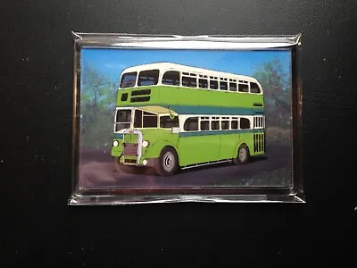 NIRTB Northern Ireland Road Transport Board Leyland PD2 Bus Fridge Magnet • £3