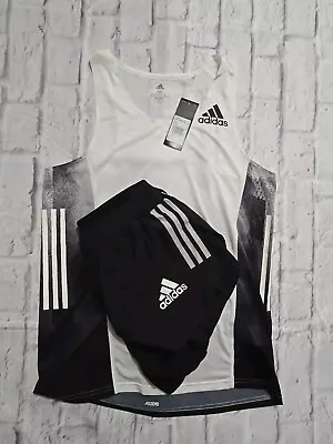 Adidas Pro Elite Men Size Medium Kit Track And Field Rare  • $100