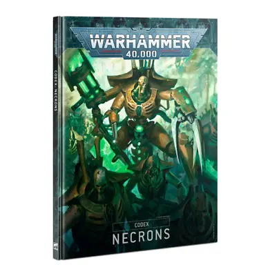 Games Workshop Warhammer Codex: Necrons 40K Rulebook **NEW & SEALED** • £25