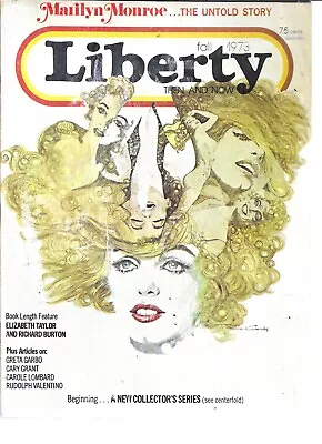 Linerty Fall 1973-marilyn Monroe The Untold Story. Garbo Grant Etc. • $12.73