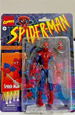 6-inch-Spiderman Action Figure Spider-Man Marvel Legends Retro Series IN STOCK • £27.20