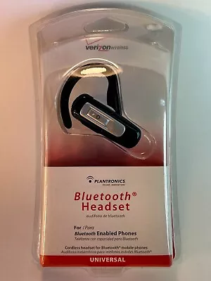 Verizon Wireless Plantronics Universal Bluetooth Headset PBT222Z New In Package • $24.95