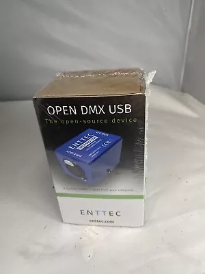 (aa) Enttec Open Dmx512 USB Open Source Device USB 2.0 • $142.88