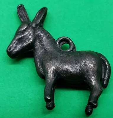 Vintage Donkey Charm Mule Jackass Charm (cast Metal Steel) • $14.99