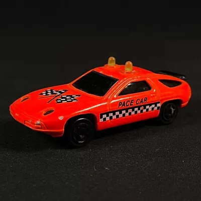 Majorette Sonic Flashers Porsche 928 Orange Pace Car Diecast LOOSE • $4.99