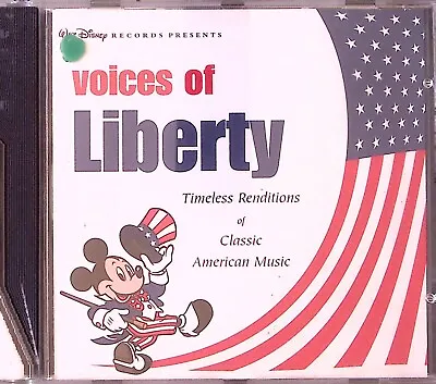 Walt Disney Records Presents Voices Of Liberty Classic American Music Cd 2529 • $26.55