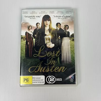 Lost In Austen ABC DVD 2008 Region 4 TV Mini Series Free Tracked Shipping • £12.47