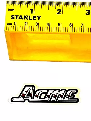 Vtg 1990’s Acme Skateboards Log Sticker Powell Peralta Sims ￼Santa Cruz￼ G&S SMA • $30