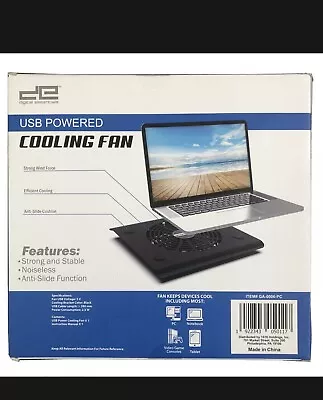 USB Powered Mac Mini / Laptop Cooling Fan BLACK • $16