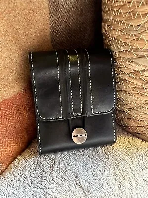 £5 • Buy Garmin Nuvi 12xx 13xx Sat Nav Leather Carry Case 3.5 - 4.3 Inch - 010-11305-01