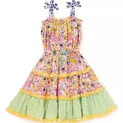 NWT Matilda Jane Floral Colorful Dress Sz 12 • $60