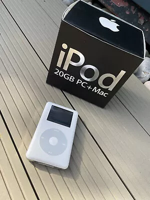 £75 • Buy Apple IPod Classic 4th Gen Photo A1099 20GB Boxed New Battery Fitted