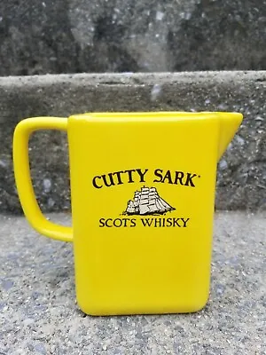 Vintage Retro Cutty Sark Scots Whiskey 32 Oz. 6  Ceramic Cocktail Bar Pitcher • $10