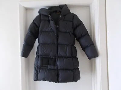 Polo Ralph Lauren Girls Feather Down Jacket / Coat Age 5 / 6 / 7 ? Years • £10.50