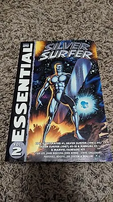 Essential Silver Surfer Vol. 2 (Marvel) Stan Lee John Buscema John Byrne Etc! • $15
