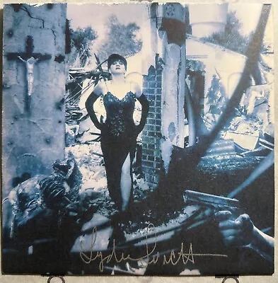 SIGNED Lydia Lunch NO EXCUSE 7  45 1996 Vinyl/ Lee Ranaldo/Figurehead/not-cd/lp • $49.99