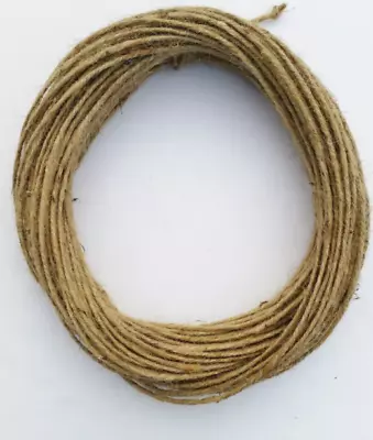 £1.79 • Buy  3-Ply 3mm-Natural Brown Jute Twine String Rustic Shabby Burlap Crafts Cord DIY 