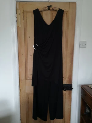 C&A Yessica Retro 70s Playsuit Catsuit Size 18 Fancy Dress Margot Leadbetter  • £14.99