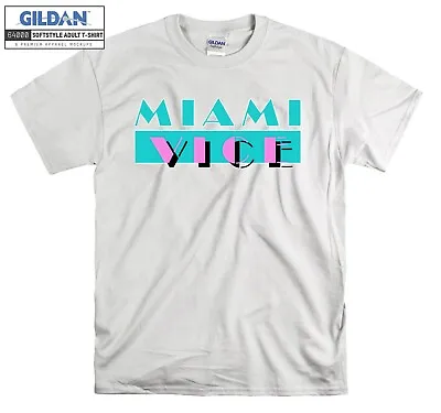 Miami Vice Archer Retro Vintage T-shirt T Shirt Men Women Unisex Tshirt 6145 • £11.95