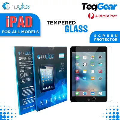 Nuglas Screen Protector For IPad AirMini 8th7th6th Gen IPad Pro 11 12.9” • $13.99