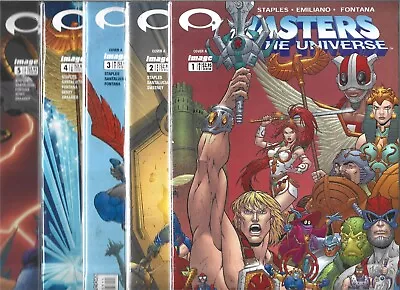 Masters Of The Universe 2003 Series Near Set / Lot Of 5 - #1 #2 #3 #4 #5 (vf+) • $15.89